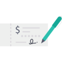 business and finance,charity,donation,cheque,check sign,signature